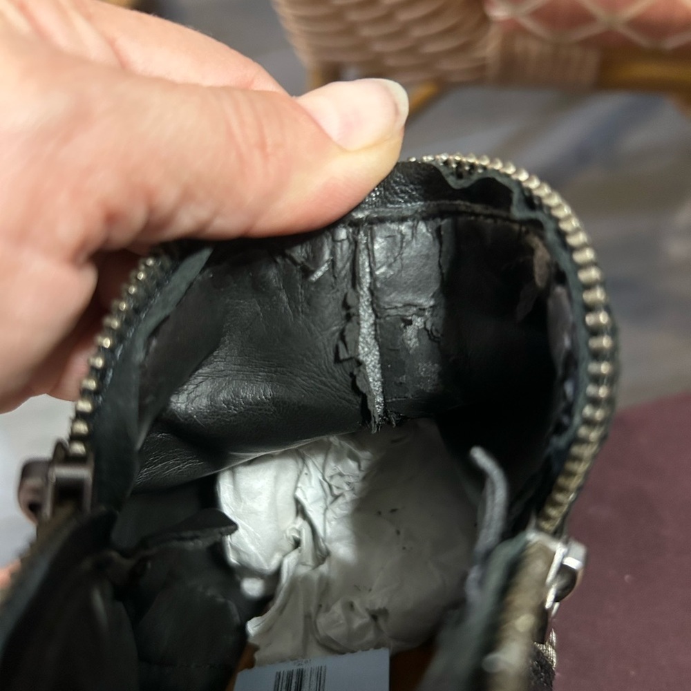 Lucky Brand Black Ankle Boots - Picture 8 of 9